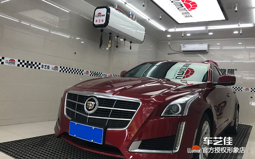 凯迪拉克贴膜效果图