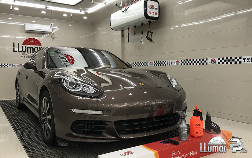 帕拉梅拉汽车贴膜案例