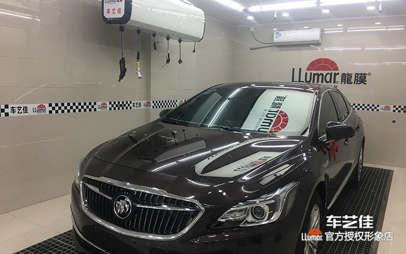 君越全车贴膜施工案例