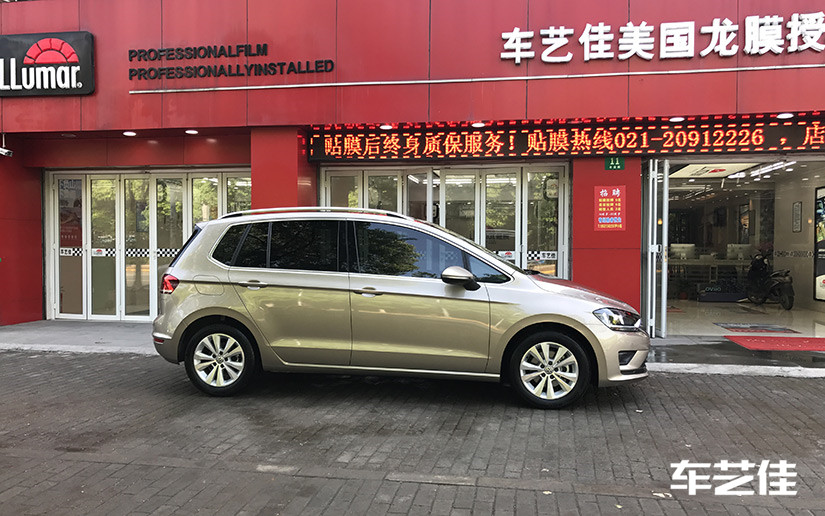 高尔夫嘉旅龙膜窗膜施工案例