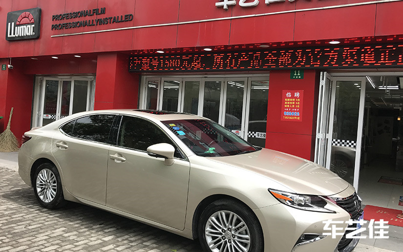 雷克萨斯龙膜施工案例