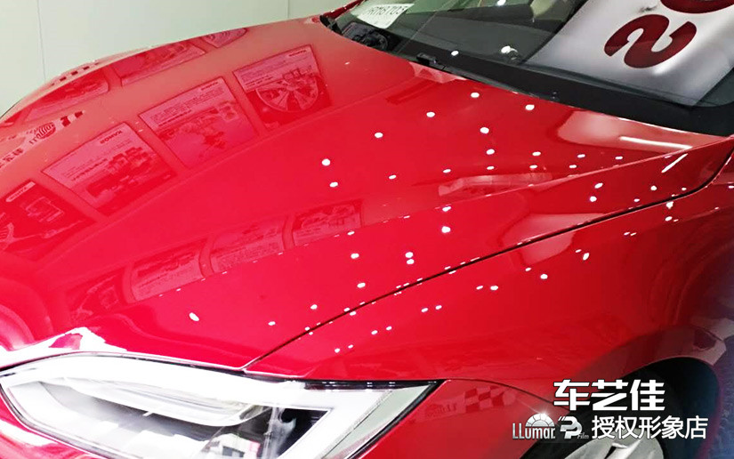 龙膜PPF施工后效果