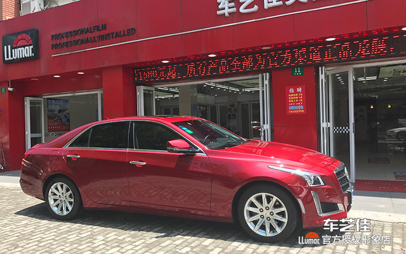 凯迪拉克侧后挡LATI15效果