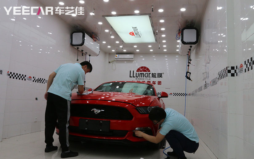 施工前清洗车身