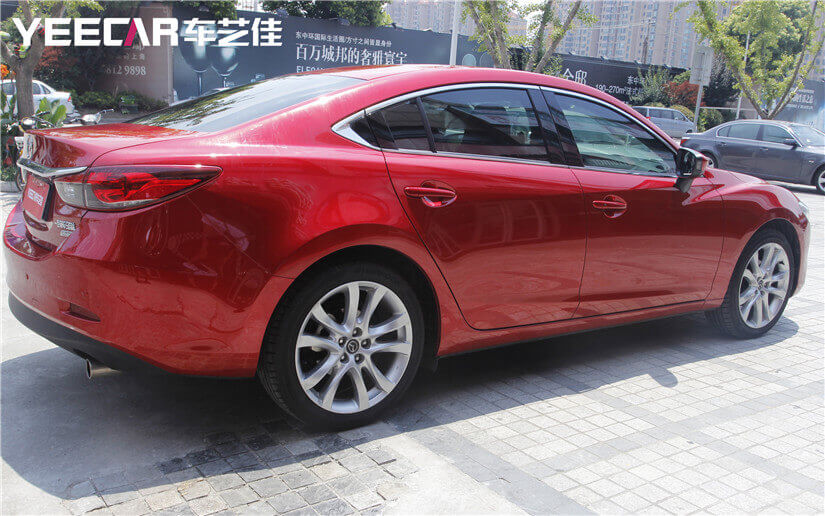 侧后挡畅悦35贴膜施工效果展示