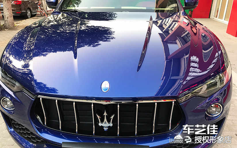 引擎盖施工效果图