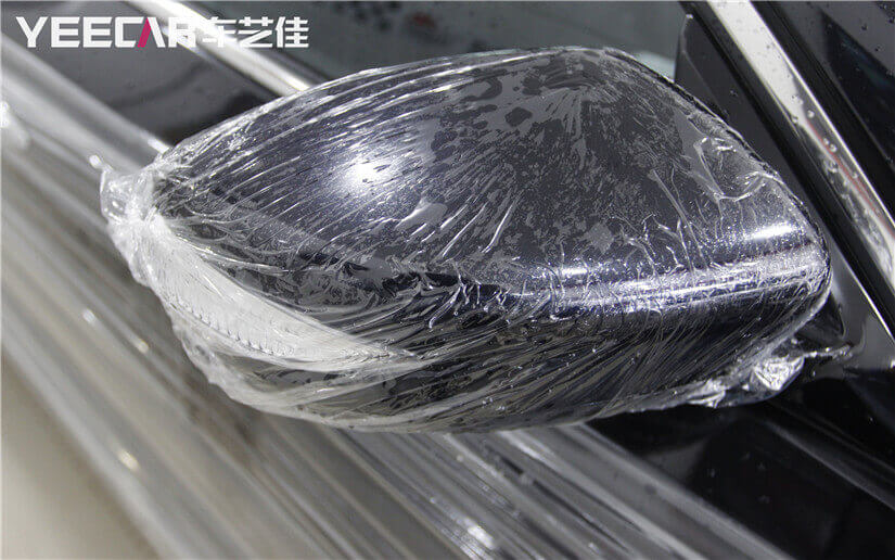 贴膜施工前的车漆保护