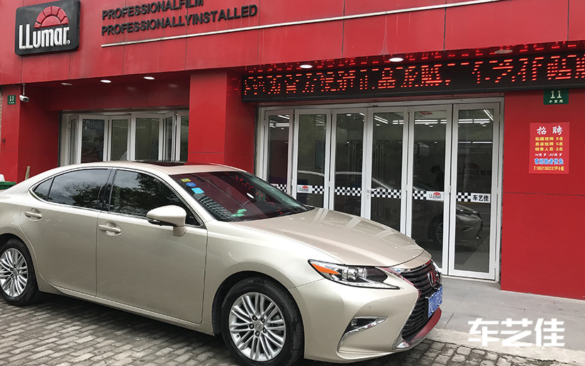 雷克萨斯施工效果图