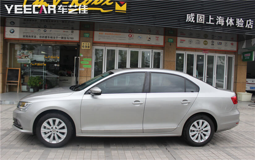 大众速腾侧后挡LATI15施工效果展示