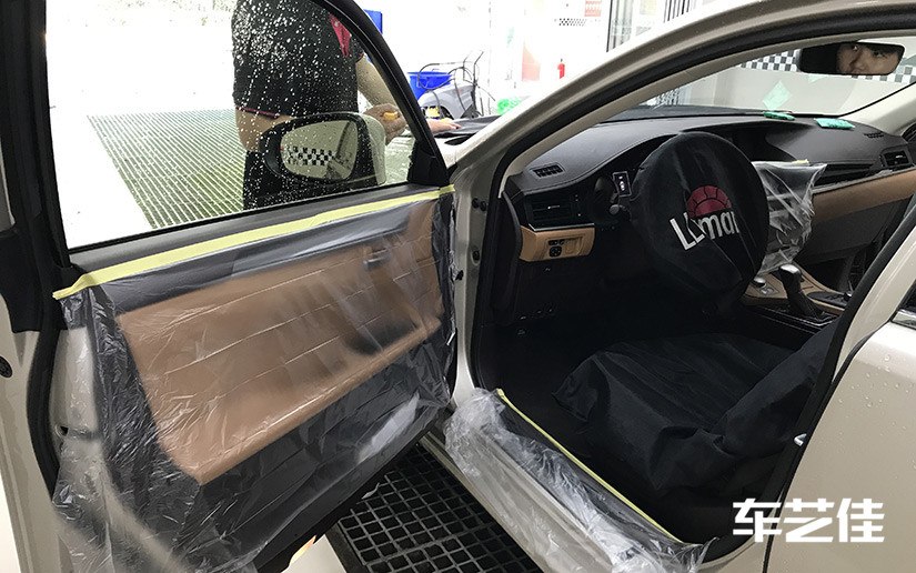 雷克萨斯龙膜施工