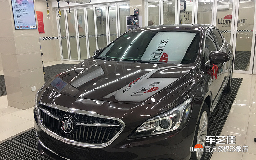 别克龙膜施工效果图