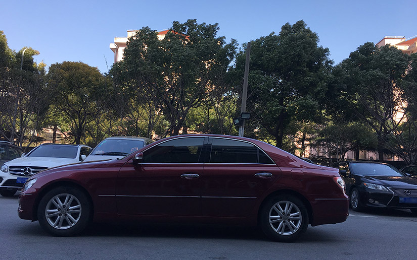 龙膜施工效果图