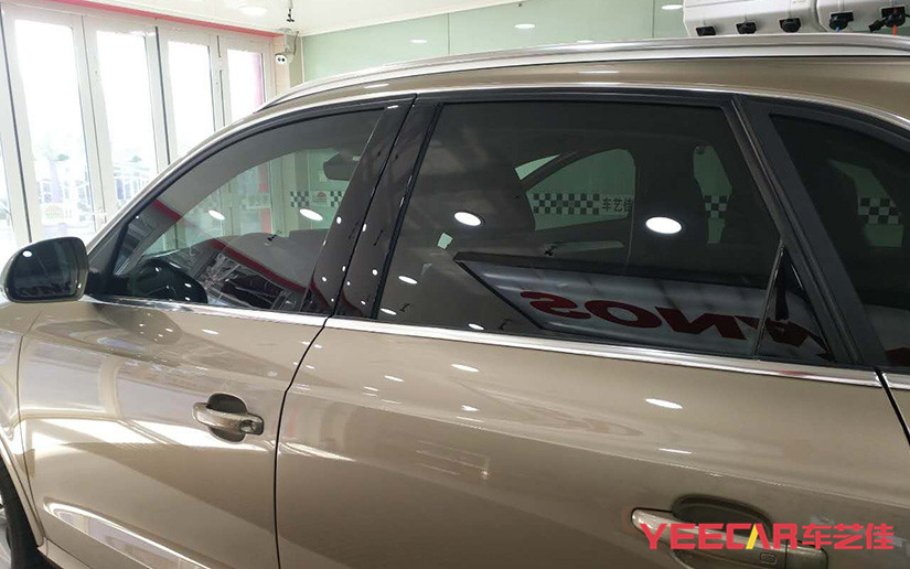  奥迪Q3在车艺佳贴膜施工效果展示