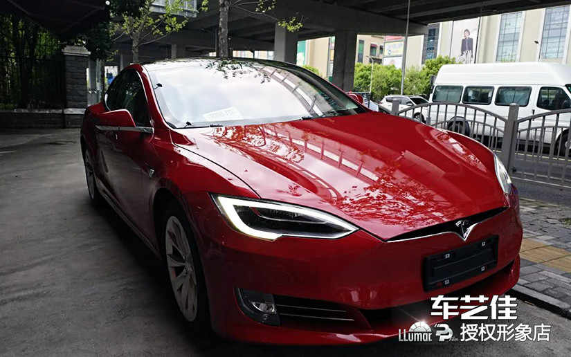 特斯拉施工效果图