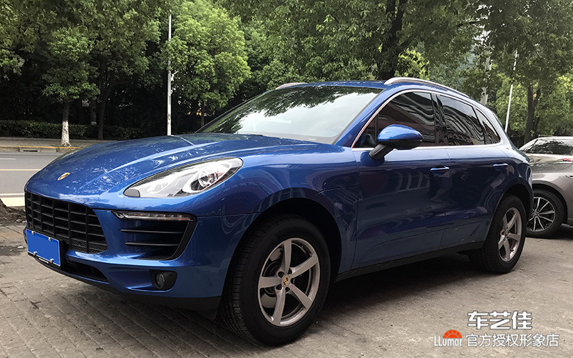 保时捷Macan全车龙膜施工案例