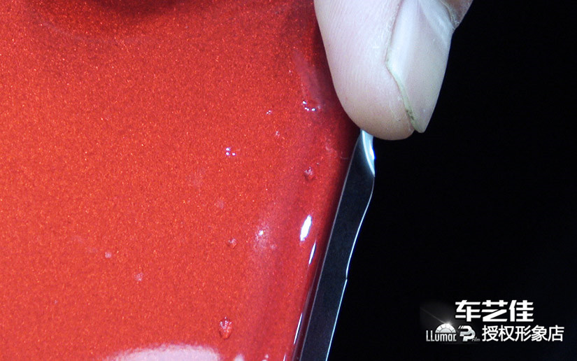 施工后比原厂车漆更加透亮
