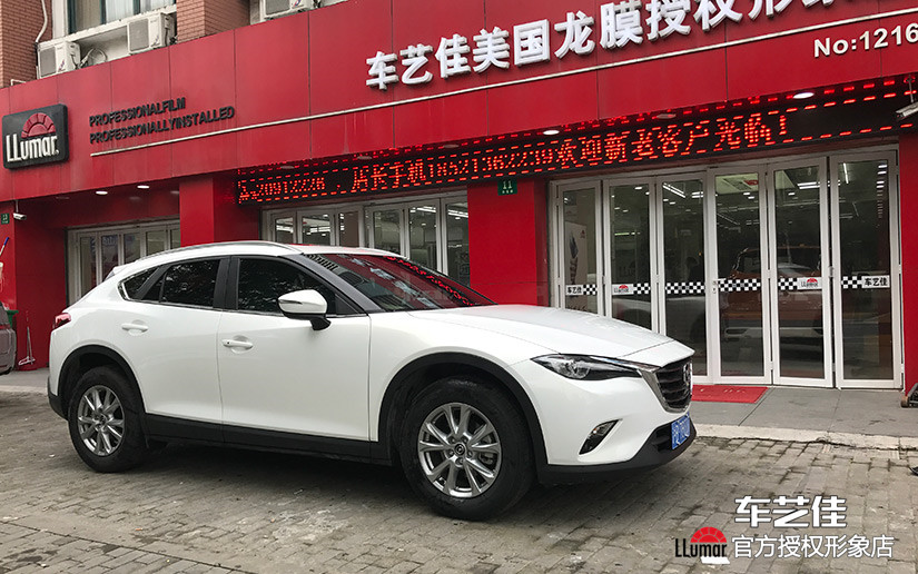 隔热膜实拍效果