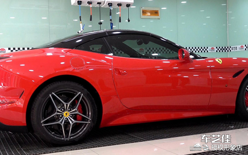 漆面保护膜施工效果图