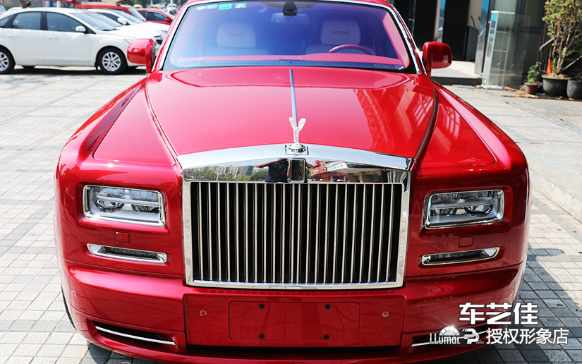 劳斯莱斯幻影施工案例