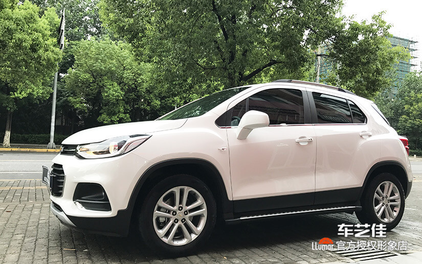 雪佛兰创酷全车贴膜施工案例