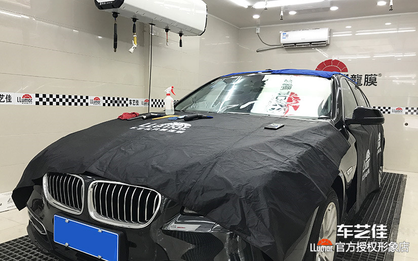 宝马5系在车艺佳施工案例