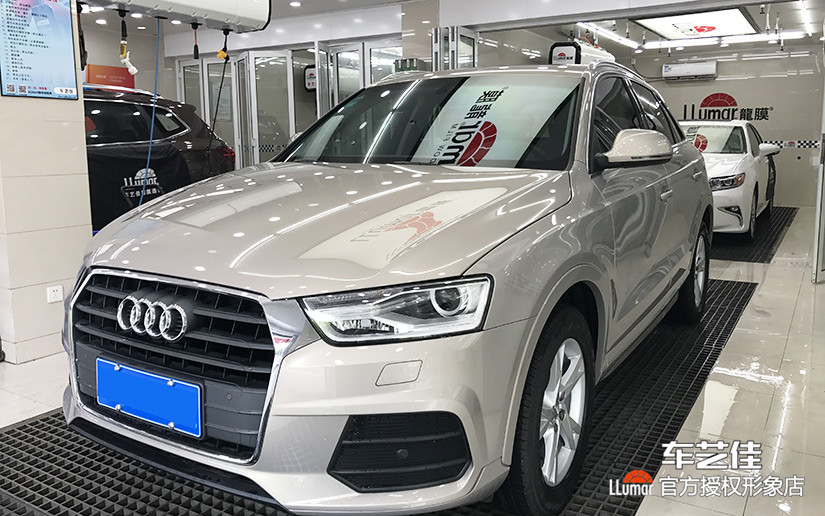 奥迪Q3前档畅悦80施工案例