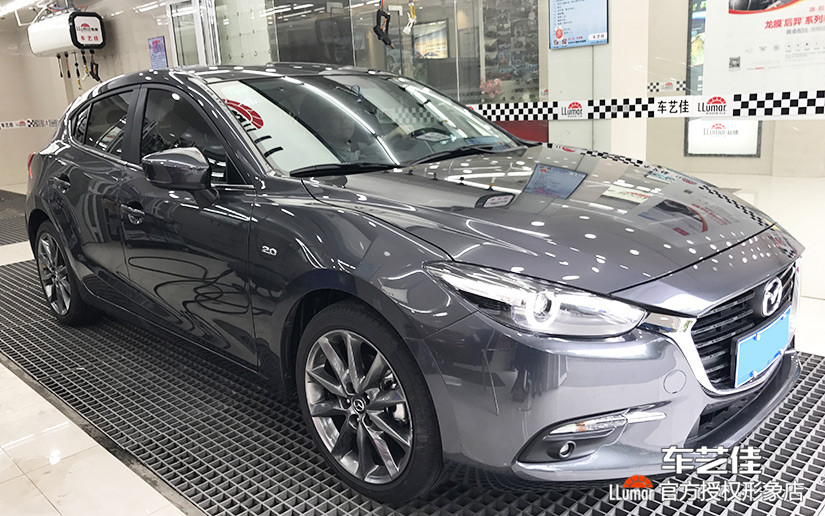 马自达前档畅悦80施工案例