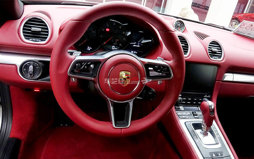 保时捷718龙膜内饰保护膜