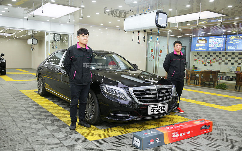 漆面保护膜施工效果图