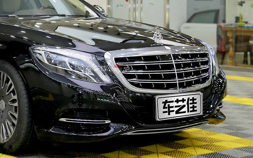 迈巴赫S400车衣效果