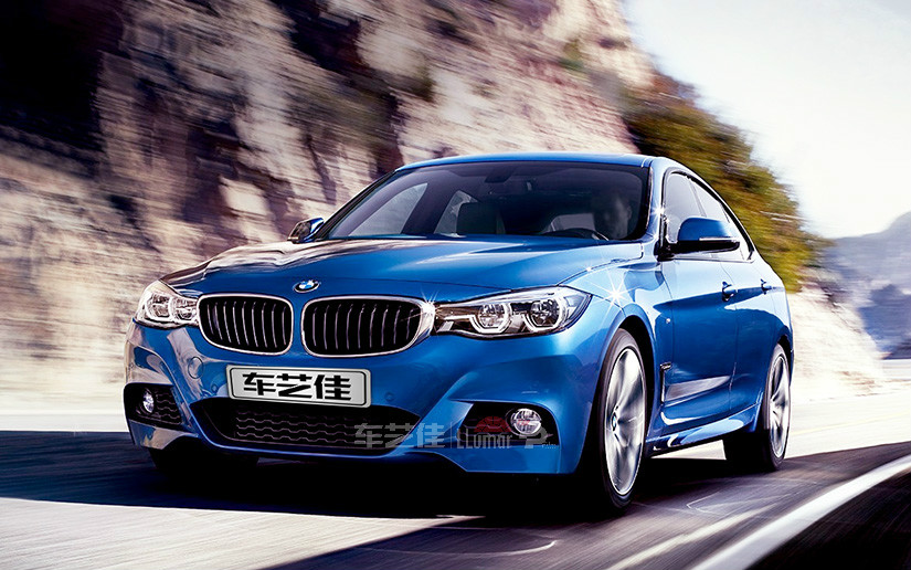 宝马GT可爱的蓝精灵