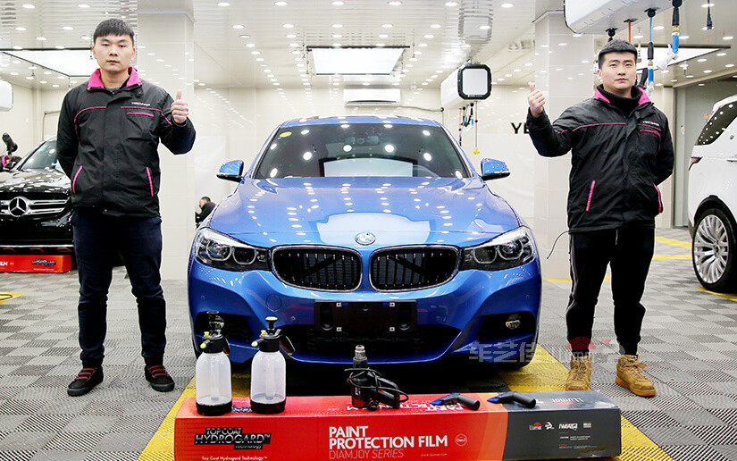 宝马GT漆面保护膜施工案例