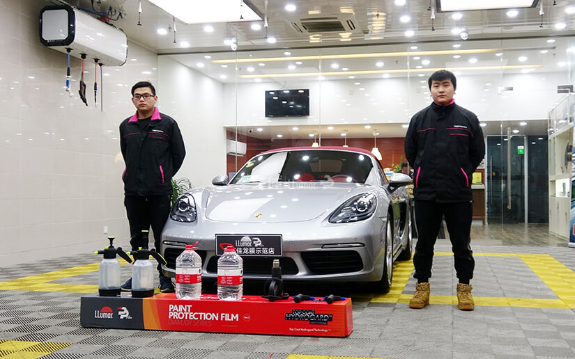保时捷718龙膜PPF施工案例
