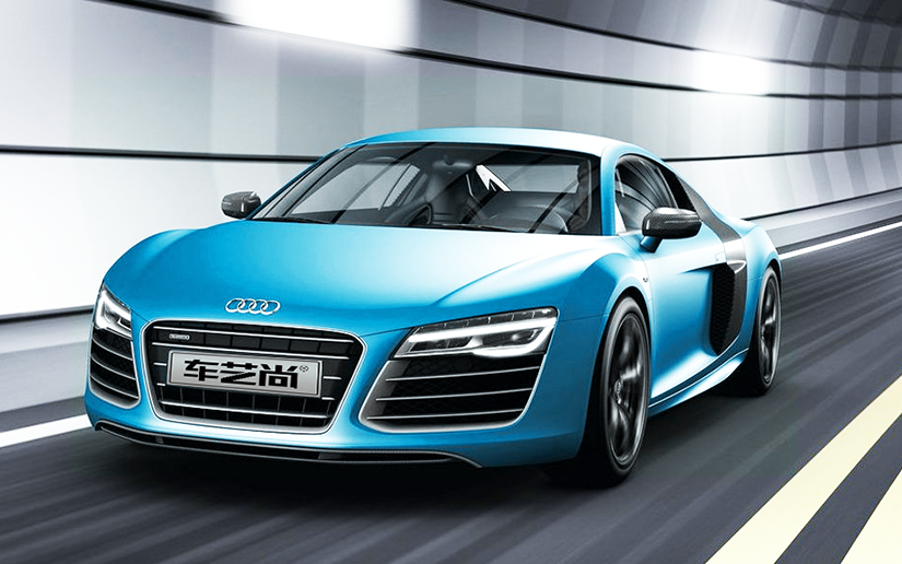 奥迪R8的英雄铠甲