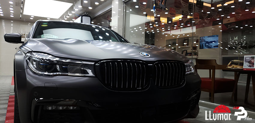 宝马七系隐形车衣