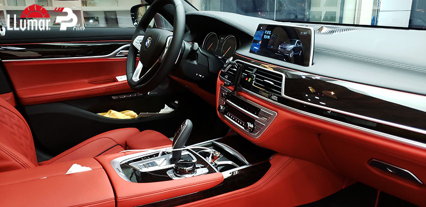 宝马七系内饰保护膜