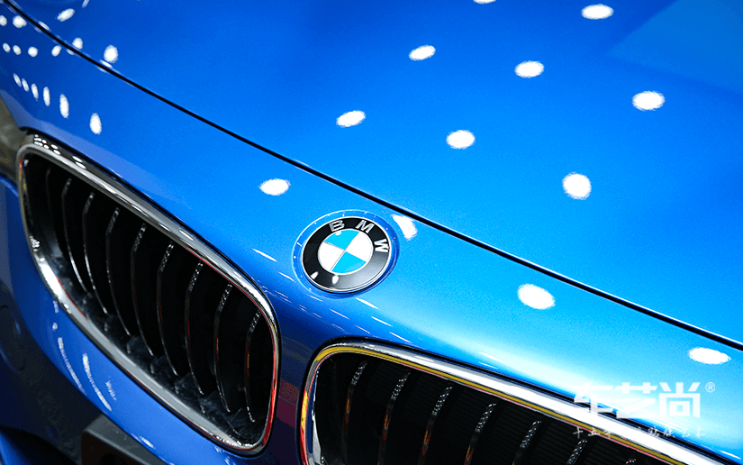 宝马3GT施工车艺佳龙膜漆面保护膜效果