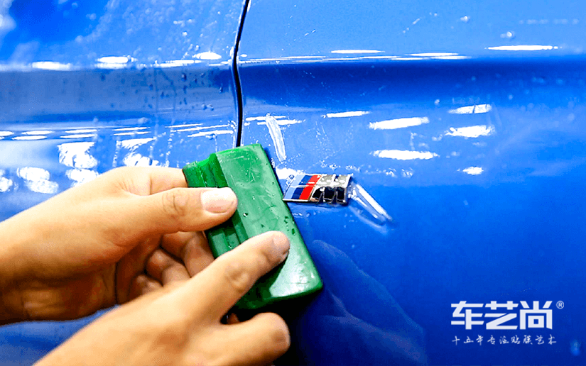 宝马3GT施工车艺佳龙膜漆面保护膜