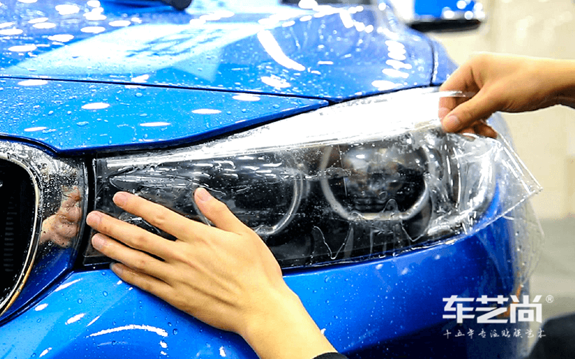 宝马3GT施工车艺佳龙膜漆面保护膜