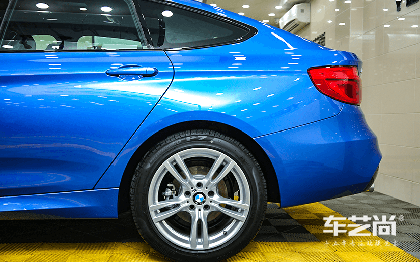 宝马3GT施工车艺佳龙膜漆面保护膜