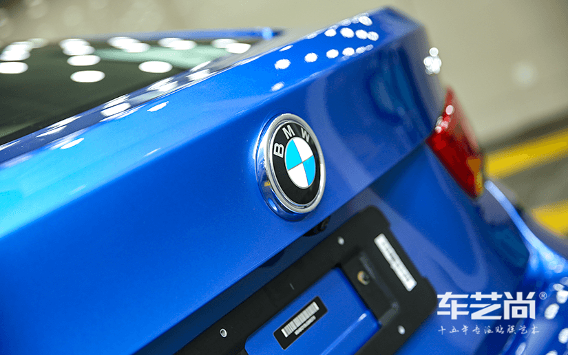 宝马3GT施工车艺佳龙膜漆面保护膜