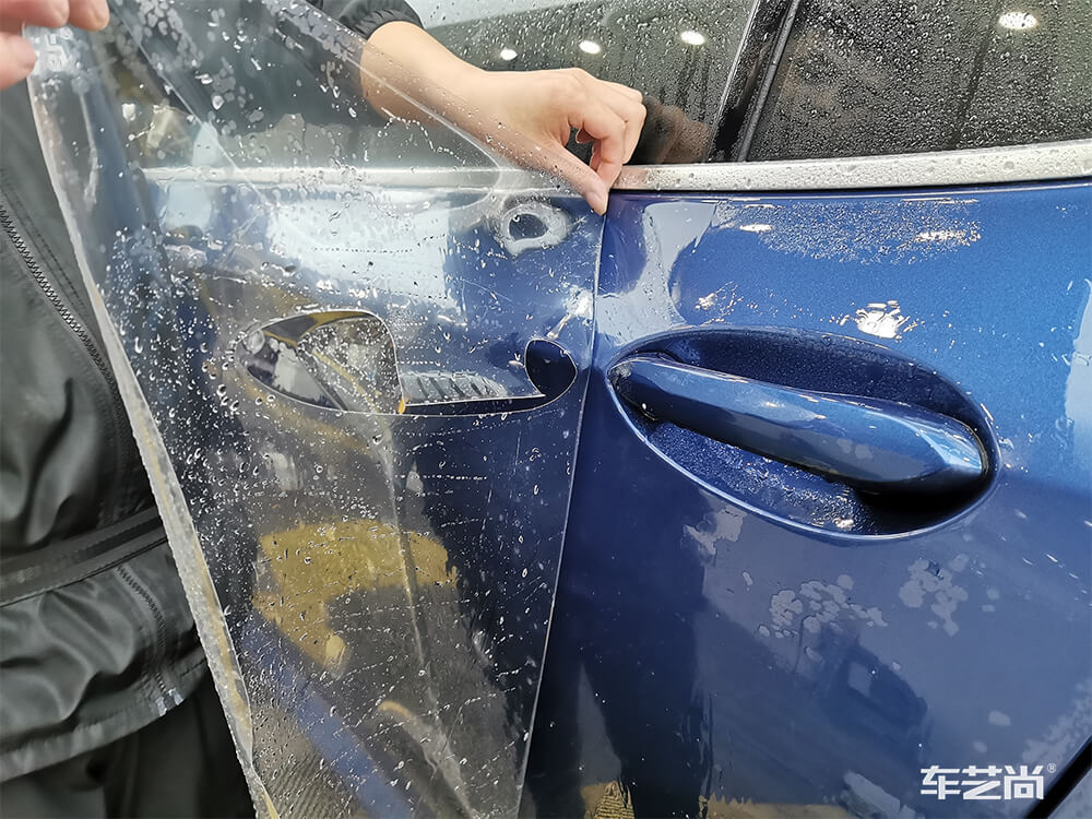 隐形车衣上的水痕如何清洁（6）