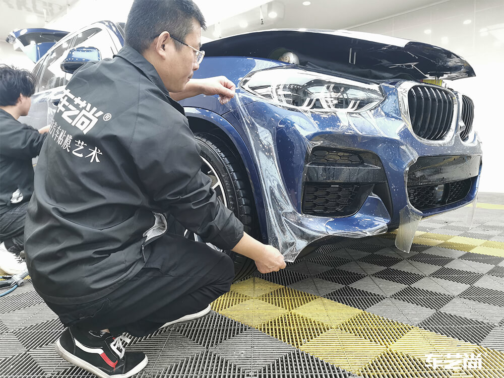 隐形车衣上的水痕如何清洁（4）