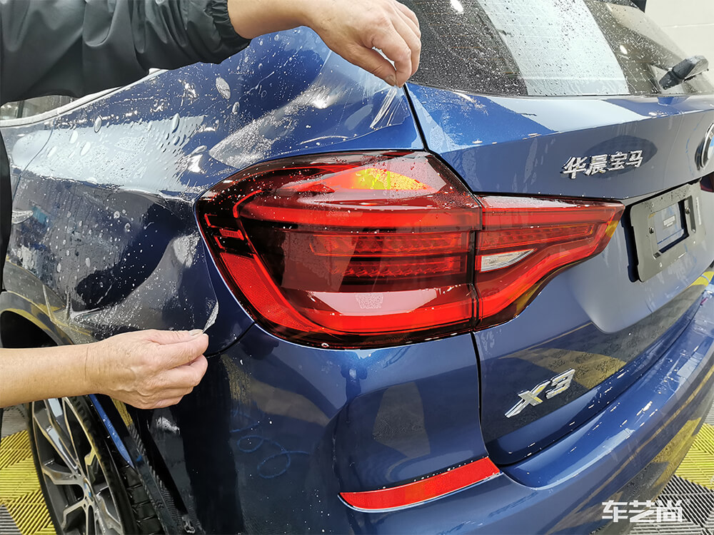 隐形车衣上的水痕如何清洁（3）