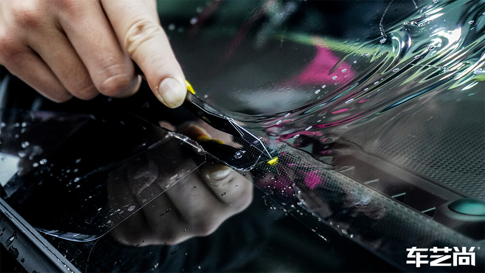 红旗H9全车装贴龙膜隐形车衣+玻璃膜（8）