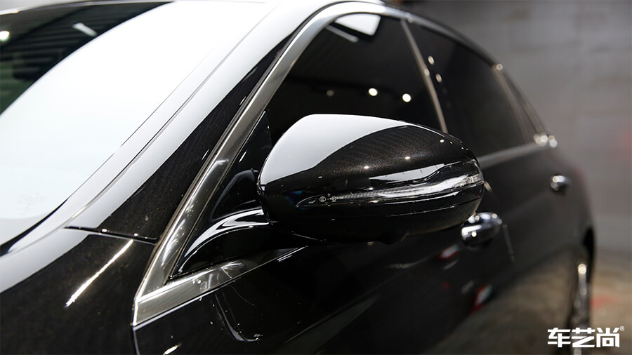 奔驰E300L装贴龙膜（LLumar）隐形车衣（15）