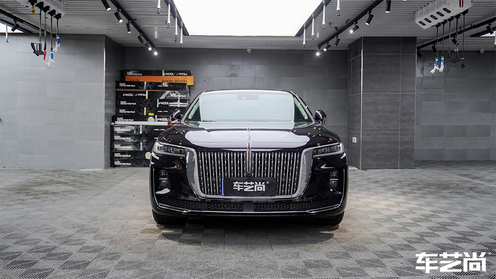 红旗H9全车装贴龙膜隐形车衣+玻璃膜（13）