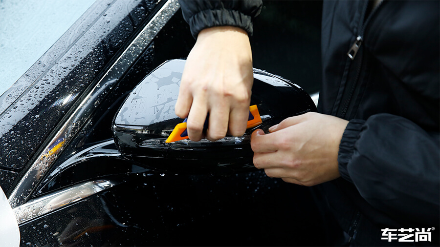 奔驰E300L装贴龙膜（LLumar）隐形车衣（6）