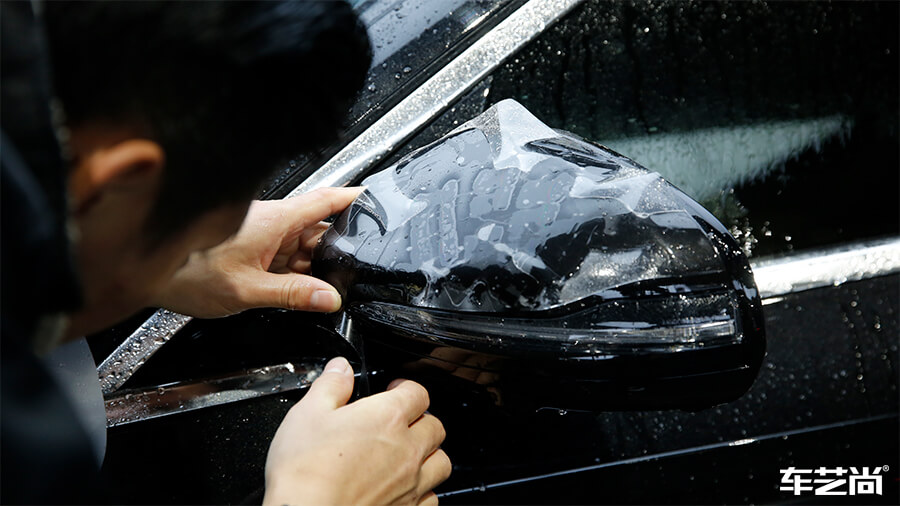 奔驰E300L装贴龙膜（LLumar）隐形车衣（8）