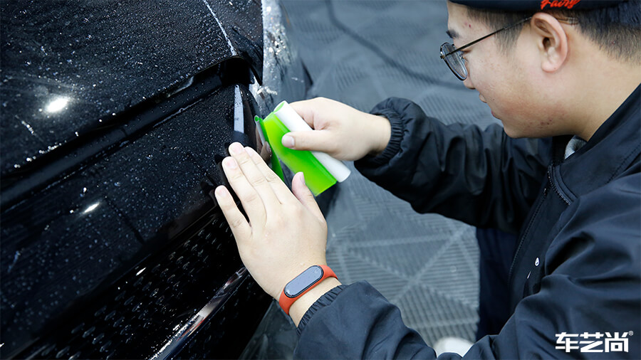 奔驰E300L装贴龙膜（LLumar）隐形车衣（10）